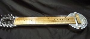 FryPan Lap Steel Guitar, 8 Strings, Aluminum