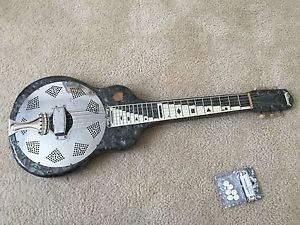 Vintage 1956 National Model 1033 ResoPhonic Resonator Lap Steel Guitar Vermillio