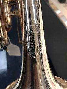 B&S Challenger II Brochon Series Professional Cornet - Silver by buffet crampon