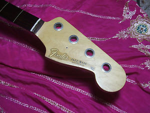 Fender Custom Shop Jaco Fretless Jazz Bass neck