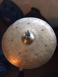 K Zildjian Constantinople 15" Mega Rare Stamp 2 Vintage Hi Hat Cymbals