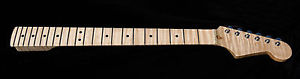 Musikraft 5A Flame Maple Neck for Warmoth/Fender Clapton Stratocaster/Strat
