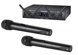 Audio Technica System 10 Pro Digital 2,4Ghz - Doppelempfänger + 2x Handsender