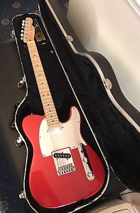 Fender American Standard Telecaster In Case 2002 Candy Apple Red