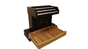 Hauptwerk / Midi Spieltisch Prototyp 3 Manuale + Ped+Bank  aus Multiplexholz