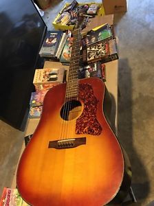 Vintage Gibson J-45-D Guitar Comes With Case As Is As Shown In Pictures