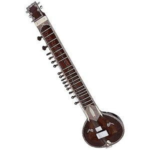 Single Flat Tumba Kharaj Pancham Natural Color Sitar