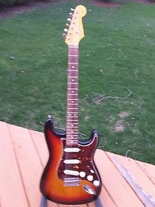 Strat Partscaster Callaham parts and Curtis Novak pickups