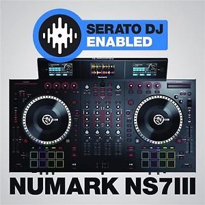 NUMARK NS7III 4 Deck Digital DJ Workstation with Serato Software $90 Instant Off