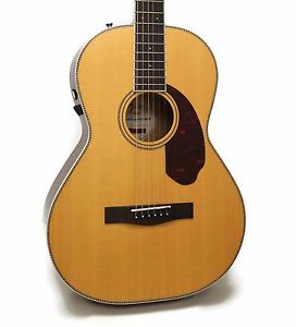 Fender PM-2 Standard Paramount Series Parlor Acoustic-Electric Guitar w/ Case