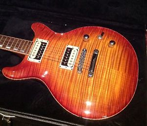 McNaught Guitar 2002 Double Cutaway Diamond Top Solid body