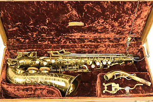 1941 Buescher 400 Top Hat & Cane Alto Saxophone