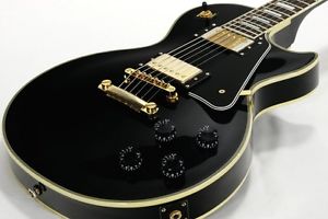 Epiphone Les Paul Custom Ebony Electric Guitar Free shipping