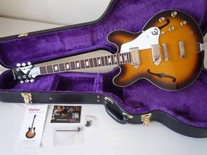 Epiphone Elitist 1965 Casino VS Semi Acoustic Sunburst E-Guitar Free Shipping