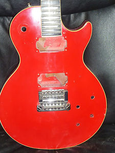 GIBSON LES PAUL 1980 PROJECT HUSK WITH KAHLER 2200 TAILPIECE