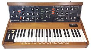 1976 MOOG - ORIGINAL - MINIMOOG MODEL D *Serviced* Analogue Synthesizer Synth