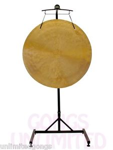 38" Wind Gong on the Meinl Gong/Tam Tam Pro Stand (TMGS-2) with Mallet