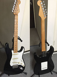 Fender Stratocaster Made in Japan Black E-Guitar Free Shipping