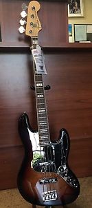 New Fender American Elite Jazz Bass 3-Tone Sunburst