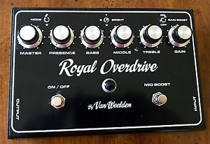 Van Weelden Royal Overdrive Pedal