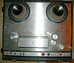 AMPEX 2 TRACK (1/2" TAPE) or (1/4" TAPE) MODEL AG 440C - REEL TO REEL