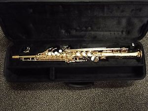 Gently used Yamaha 475 Soprano Saxophone YSS-475 excellent condition