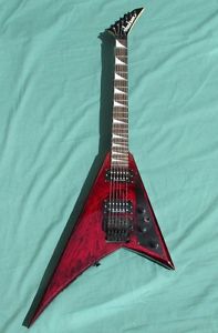 Jackson RR3 Randy Rhoads Crimson Red Swirl Guitar MIJ