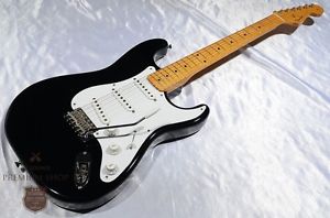 Fender Japan ST57-US Black Made in Japan MIJ Used Guitar Free Shipping #g1790
