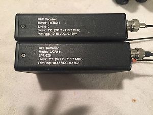 Lectrosonics UCR-411 Receiver and UM200 Transmitter Block 27