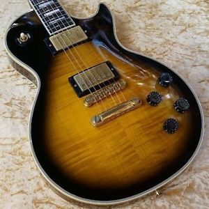 Gibson Les Paul Custom Vintage Sunburst Electric Guitar Used in 1997 Made Rare