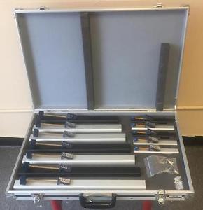 Suzuki Tone Chimes Handbell Set HB-12A 12 Note Chromatic With Case 3rd Octave
