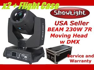 ShowLight BEAM 230W 7R Moving Head Light with Flight Case(alt Clay Paky Sharpy)