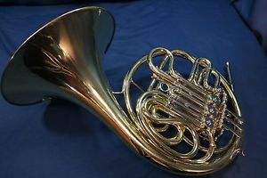 1968 Elkhart Conn 6D Double French Horn with Case and Mouthpiece