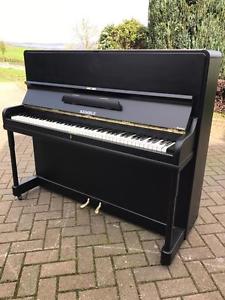 Kemble upright piano |matt black case