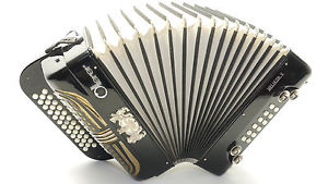 steirische Harmonika ,Handharmonika , Öllerer V , G-C-F , Helikonbass