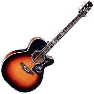new Takamine EF-450C-TT BSB Thermal Top cutaway acoustic electric guitar with ha