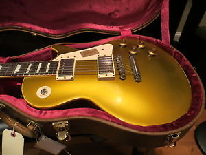 Gibson Custom Les Paul Goldtop Natural Back 1957 Reissue VOS Unplayed Mint  2013