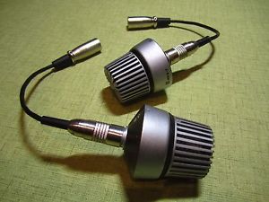 LOMO MK-7 Vintage MATCHED PAIR of condenser microphones made in USSR