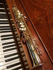 Jinbao Sopranino Saxophone with Platinum Saxgourmet Blue Blaster mouthpiece