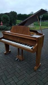 Art Deco Mornington & Weston baby grand piano 4.6ft|walnut case| Belfast pianos