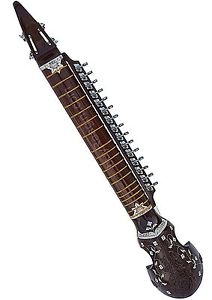 Special Horse-Peacock Esraj Hair Bow Tun Wood