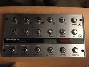 USED: TC Electronic G-System Multi-Effects Guitar Foot Controller