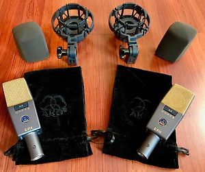 AKG C414 XL II XL2 Studio Condenser Microphones