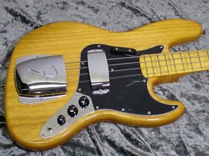 Fender FSR American 75 Vintage Jazz Bass Aged Natural Electric Bass Guitar