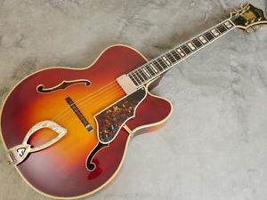 STUNNING 1990 hand made Guild Artist Award rare sunburst Archtop + OHSC 
