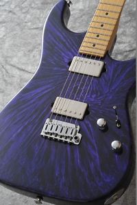 Suhr '09 Standard Purple Nova graphic 2009 Used Electric Guitar Free Shipping