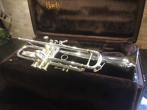 Bach LT180S77 Stradivarius New York #7 Series Bb Trumpet-Silver