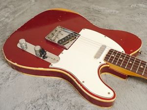 NICE Vintage original 1967 Custom Telecaster Candy Apple Red Custom Colour RARE!
