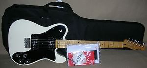 Fender 72 TELECASTER Deluxe Special Edition Re-issue Olympic White