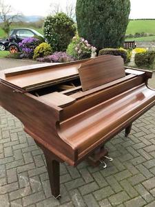 Baby grand piano by Mornington & Weston mahogany case